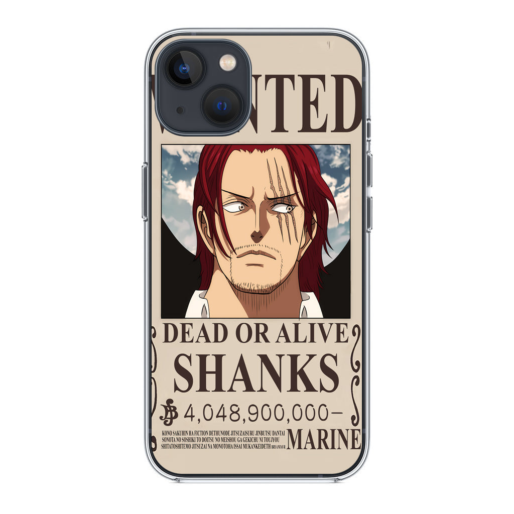 Shanks Bounty iPhone 14 / 14 Plus Case