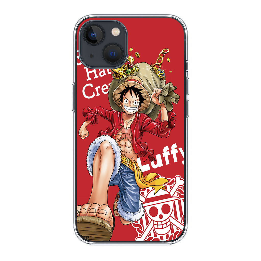 Straw Hat Monkey D Luffy iPhone 14 / 14 Plus Case