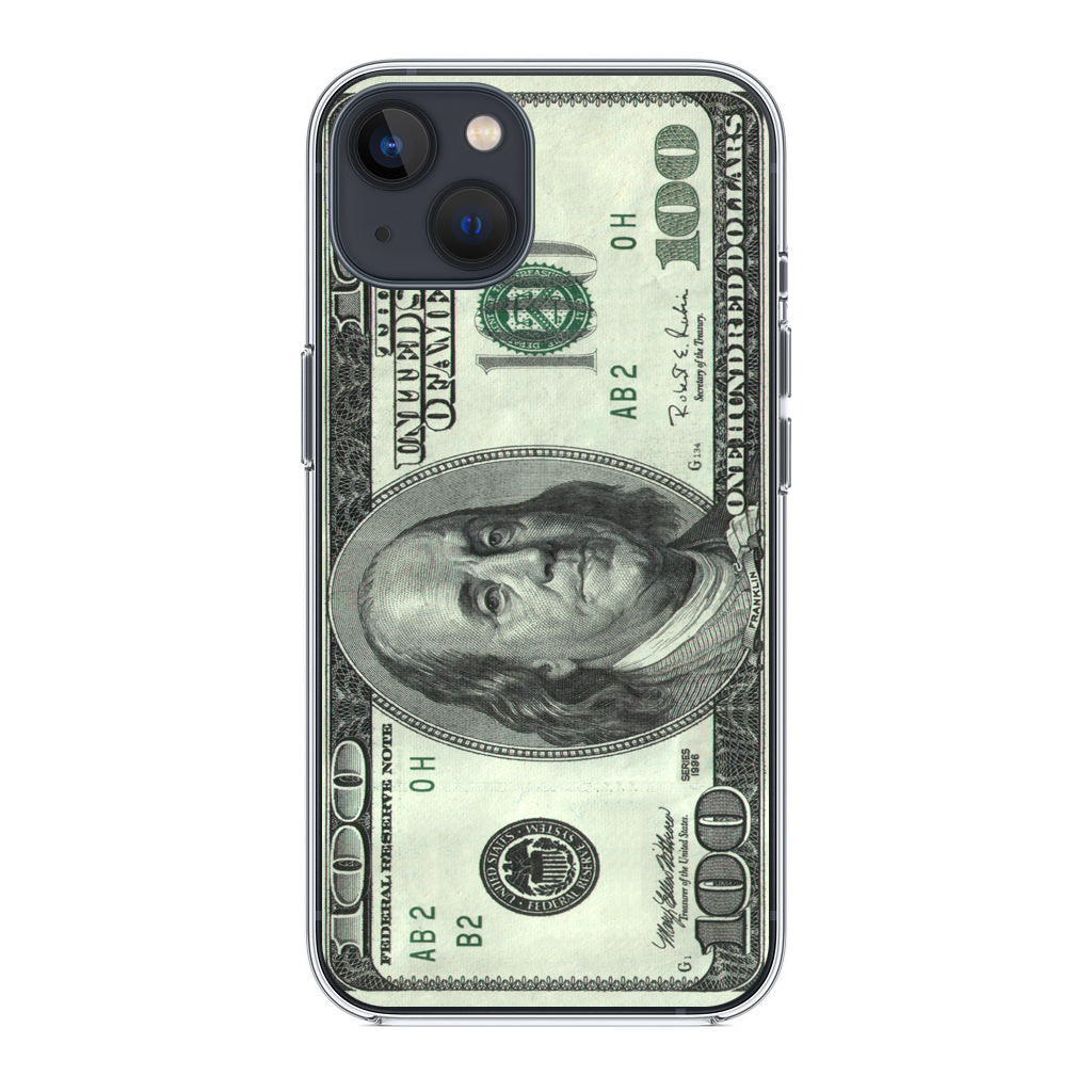 100 Dollar iPhone 14 / 14 Plus Case