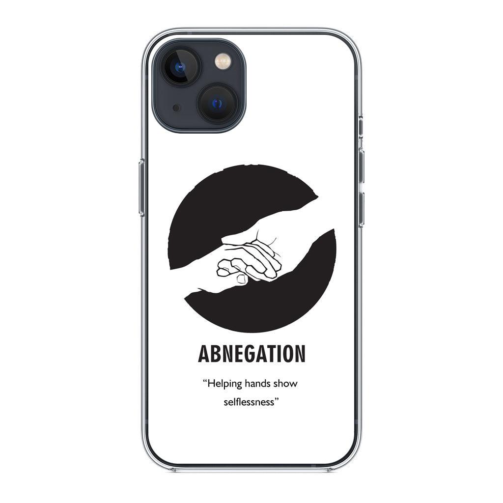 Abnegation Divergent Faction iPhone 14 / 14 Plus Case