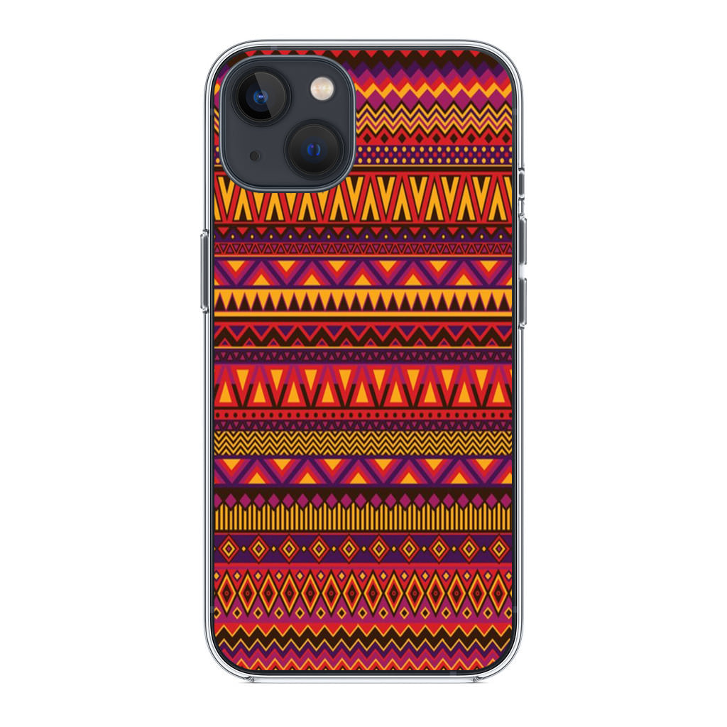 African Aztec Pattern iPhone 14 / 14 Plus Case