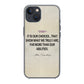 Albus Dumbledore Quote iPhone 14 / 14 Plus Case