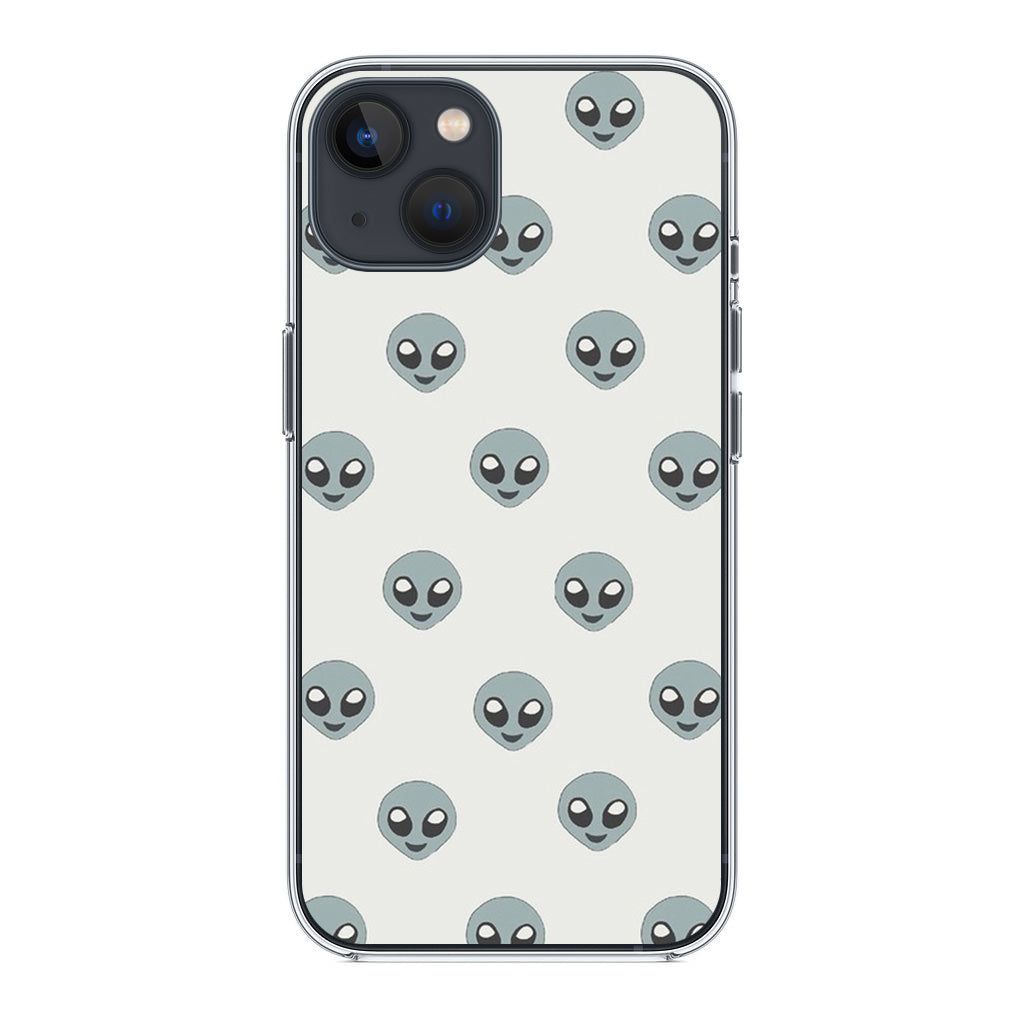 Aliens Pattern iPhone 14 / 14 Plus Case