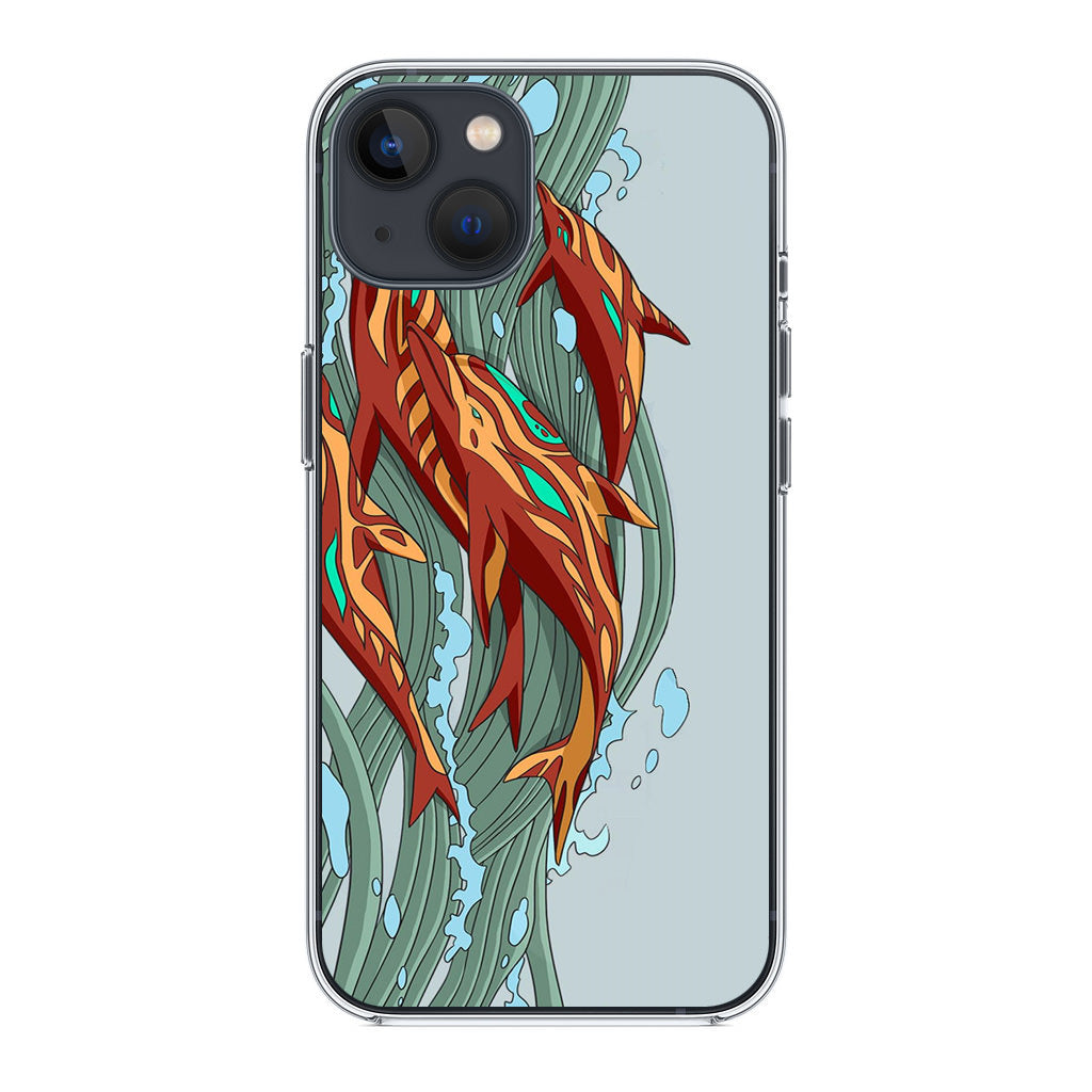 Aquamarine Revenge iPhone 15 / 15 Plus Case