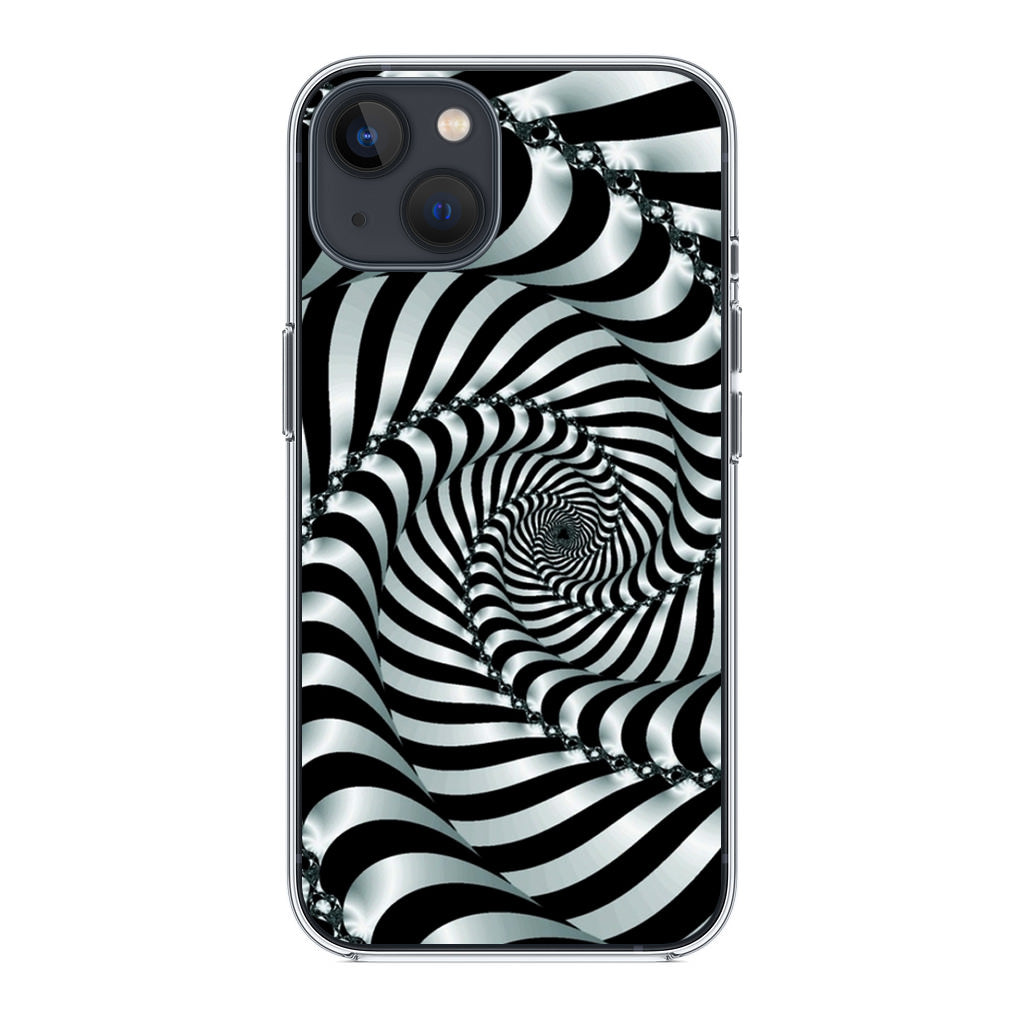 Artistic Spiral 3D iPhone 14 / 14 Plus Case