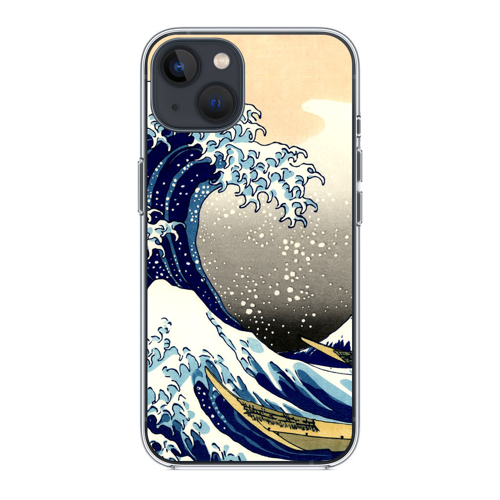 Artistic the Great Wave off Kanagawa iPhone 14 / 14 Plus Case