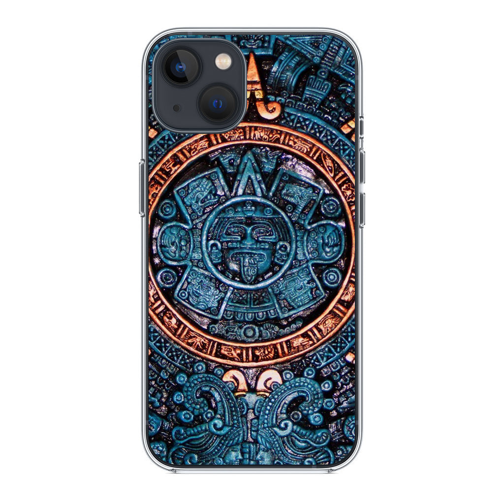 Aztec Calendar iPhone 14 / 14 Plus Case