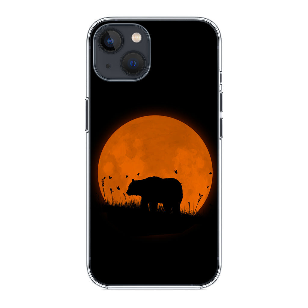 Bear Silhouette iPhone 14 / 14 Plus Case