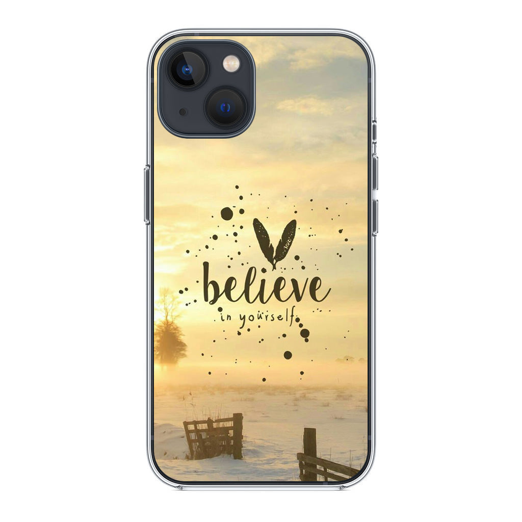 Believe in Yourself iPhone 14 / 14 Plus Case