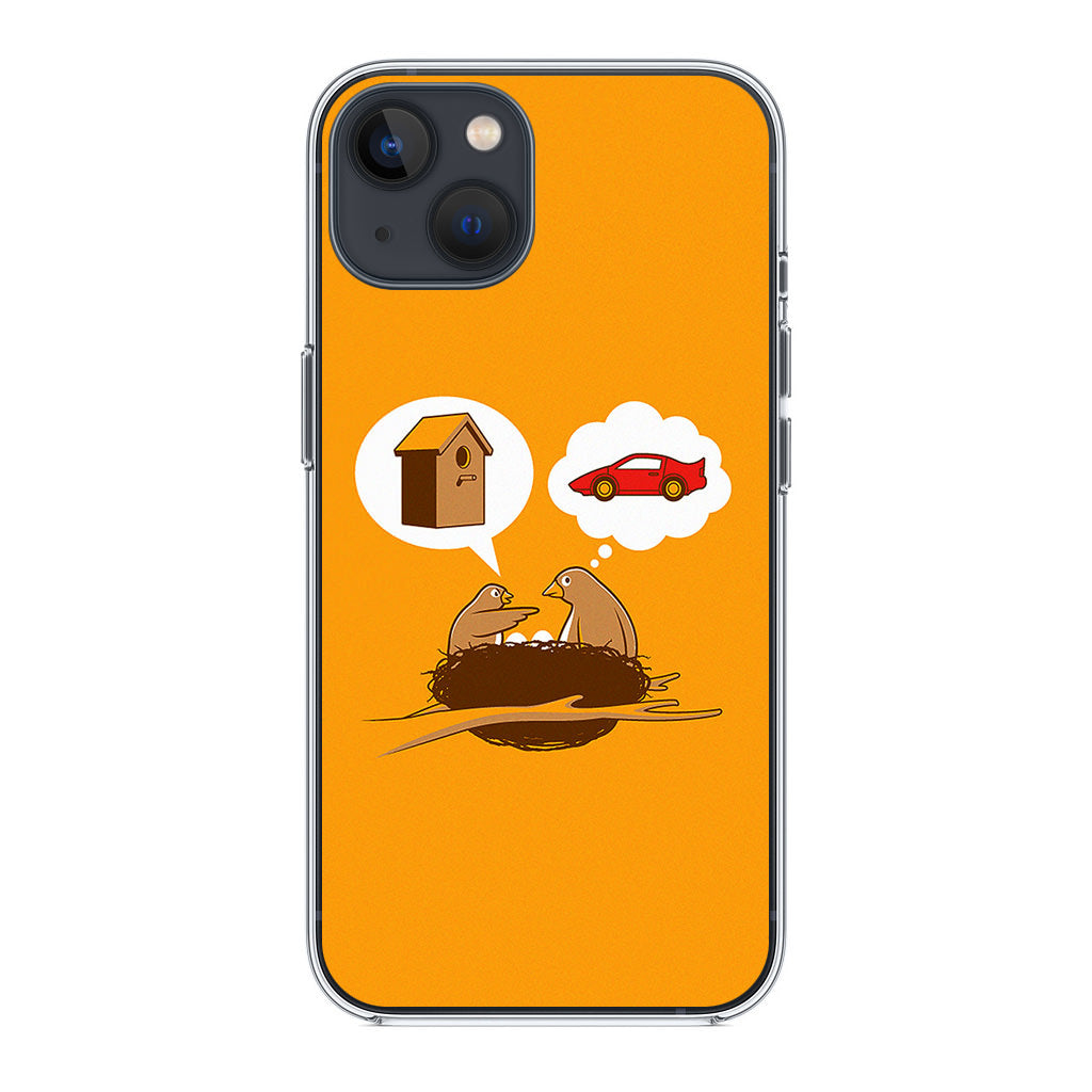 Bird Life Priorities iPhone 14 / 14 Plus Case