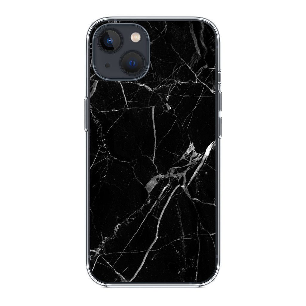 Black Marble iPhone 14 / 14 Plus Case