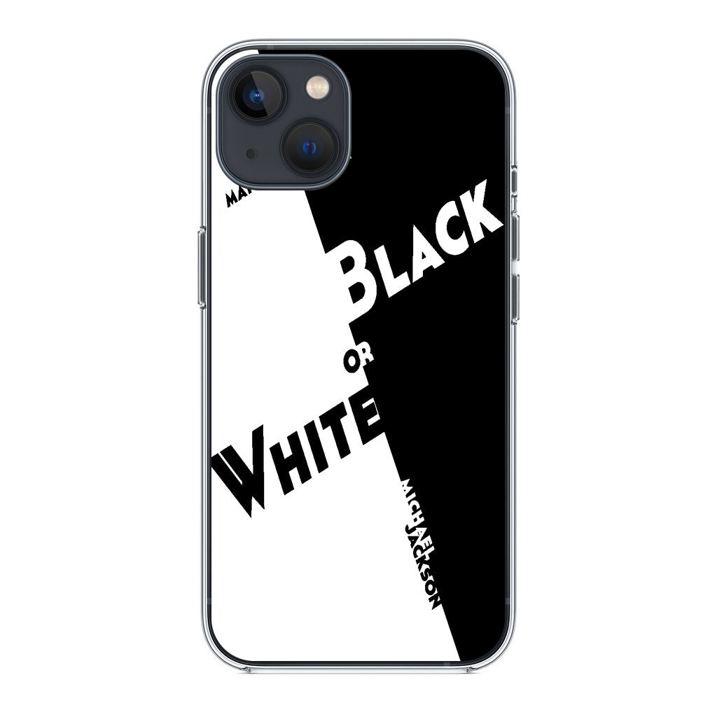 Black Or White Michael Jackson iPhone 14 / 14 Plus Case