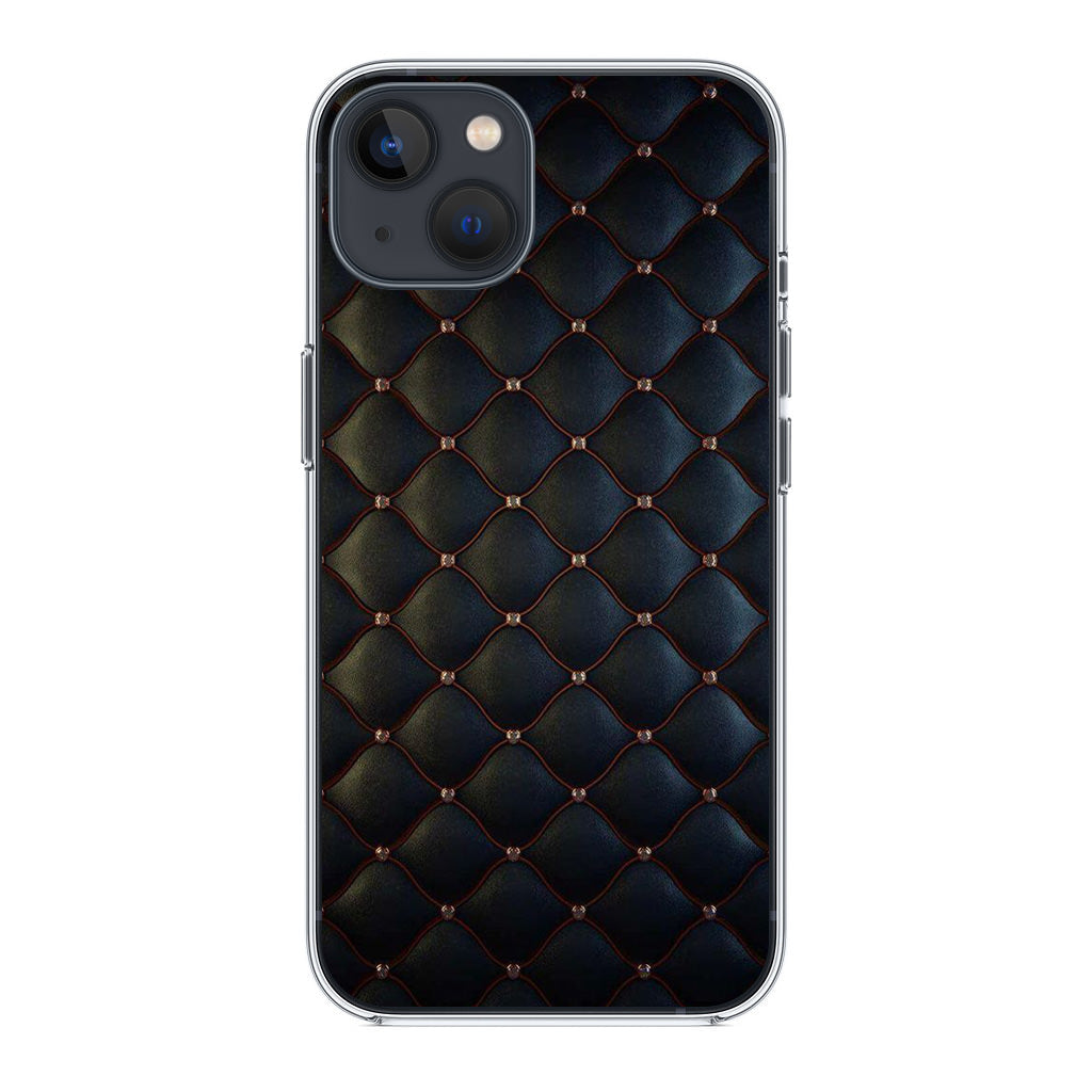 Black Royal Pattern iPhone 14 / 14 Plus Case