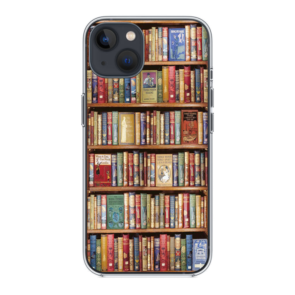 Bookshelf Library iPhone 14 / 14 Plus Case