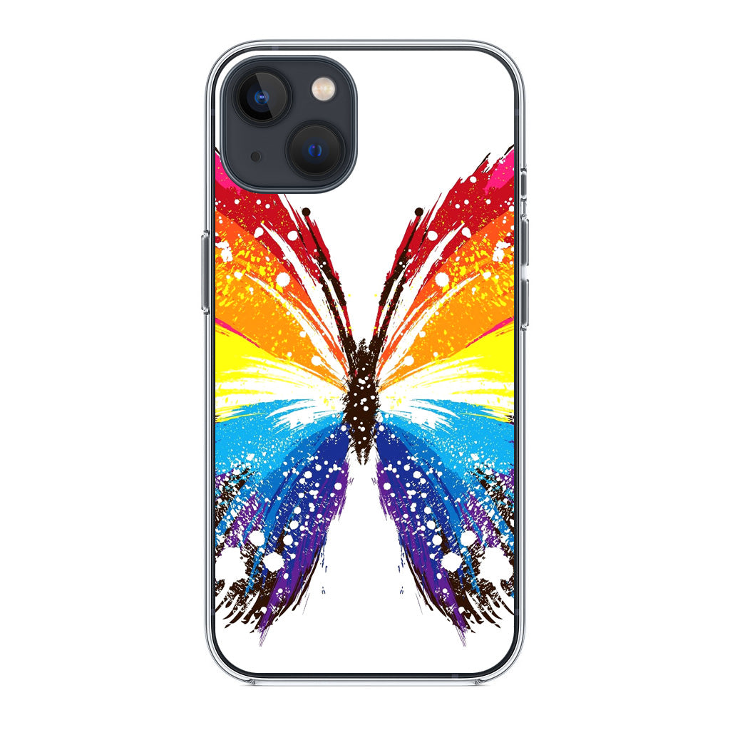 Butterfly Abstract Colorful iPhone 14 / 14 Plus Case