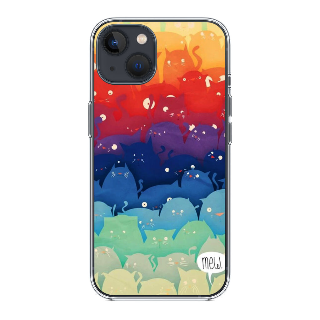 Cats Everywhere iPhone 14 / 14 Plus Case