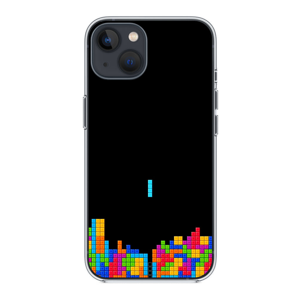 Classic Video Game Tetris iPhone 14 / 14 Plus Case