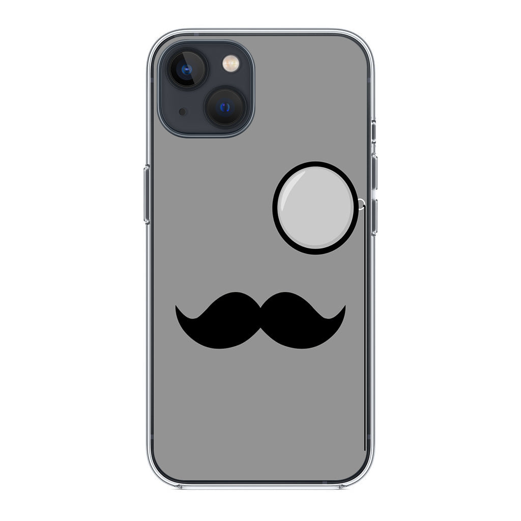 Classy Mustache iPhone 14 / 14 Plus Case