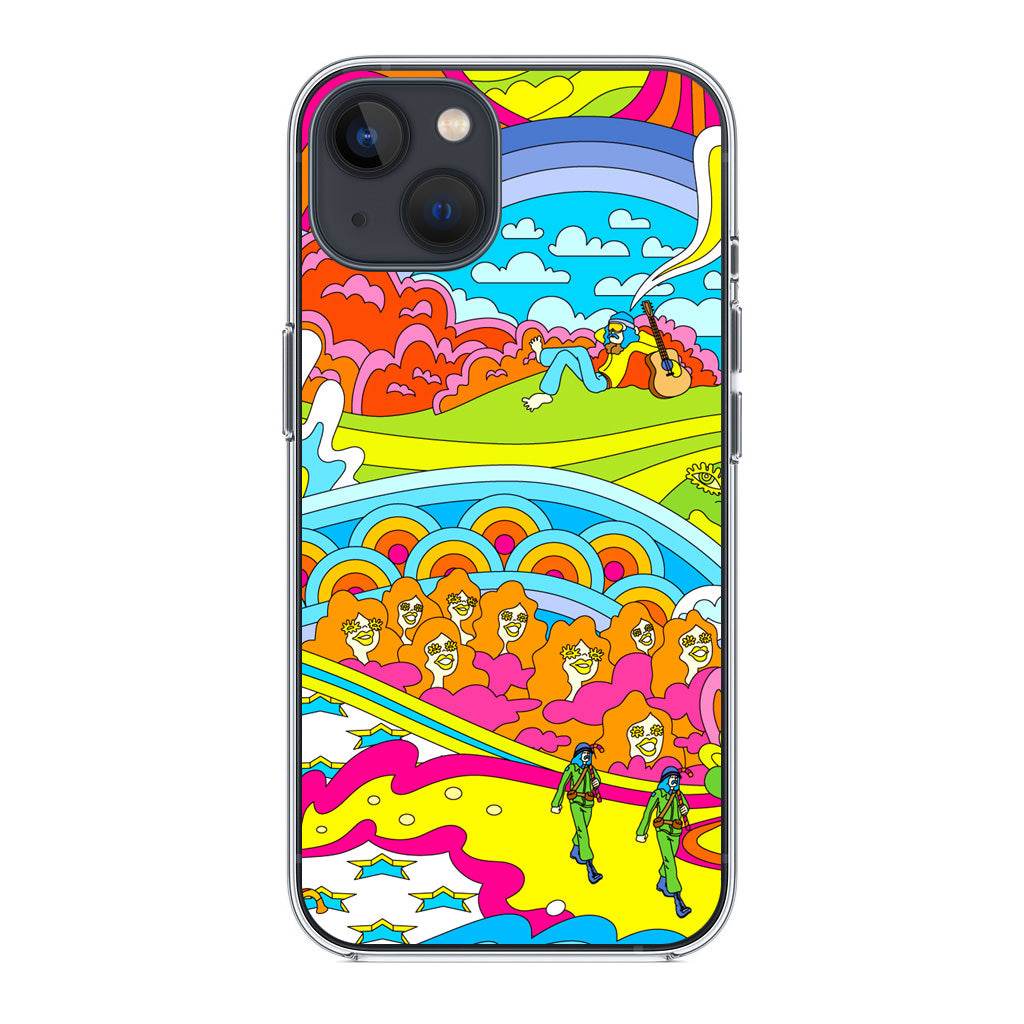 Colorful Doodle iPhone 14 / 14 Plus Case