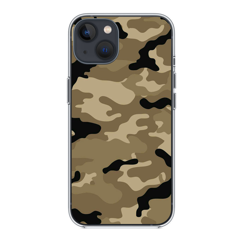 Desert Military Camo iPhone 14 / 14 Plus Case