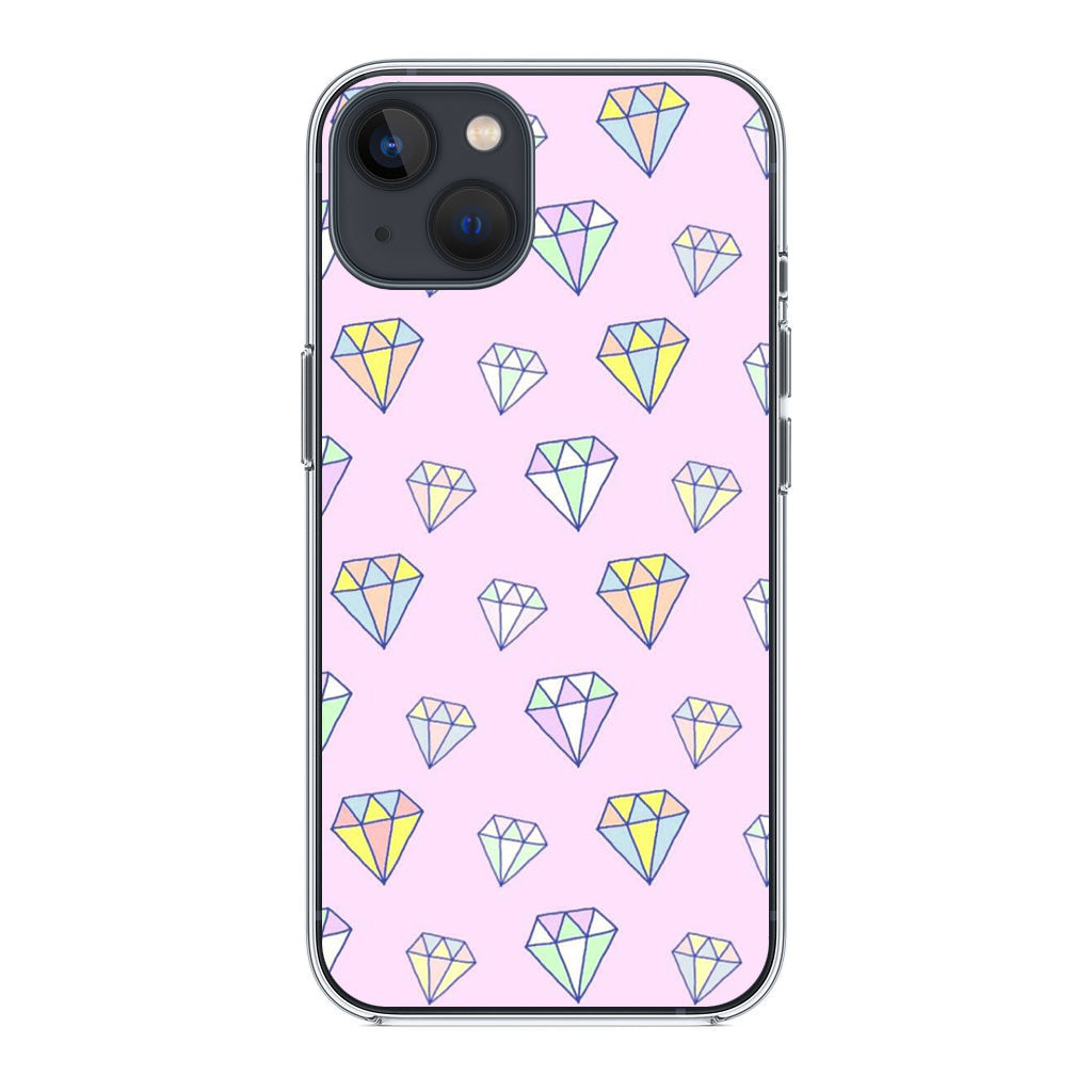 Diamonds Pattern iPhone 14 / 14 Plus Case