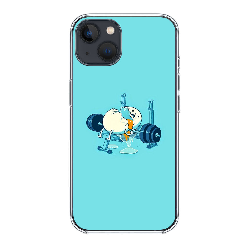 Egg Accident Workout iPhone 14 / 14 Plus Case