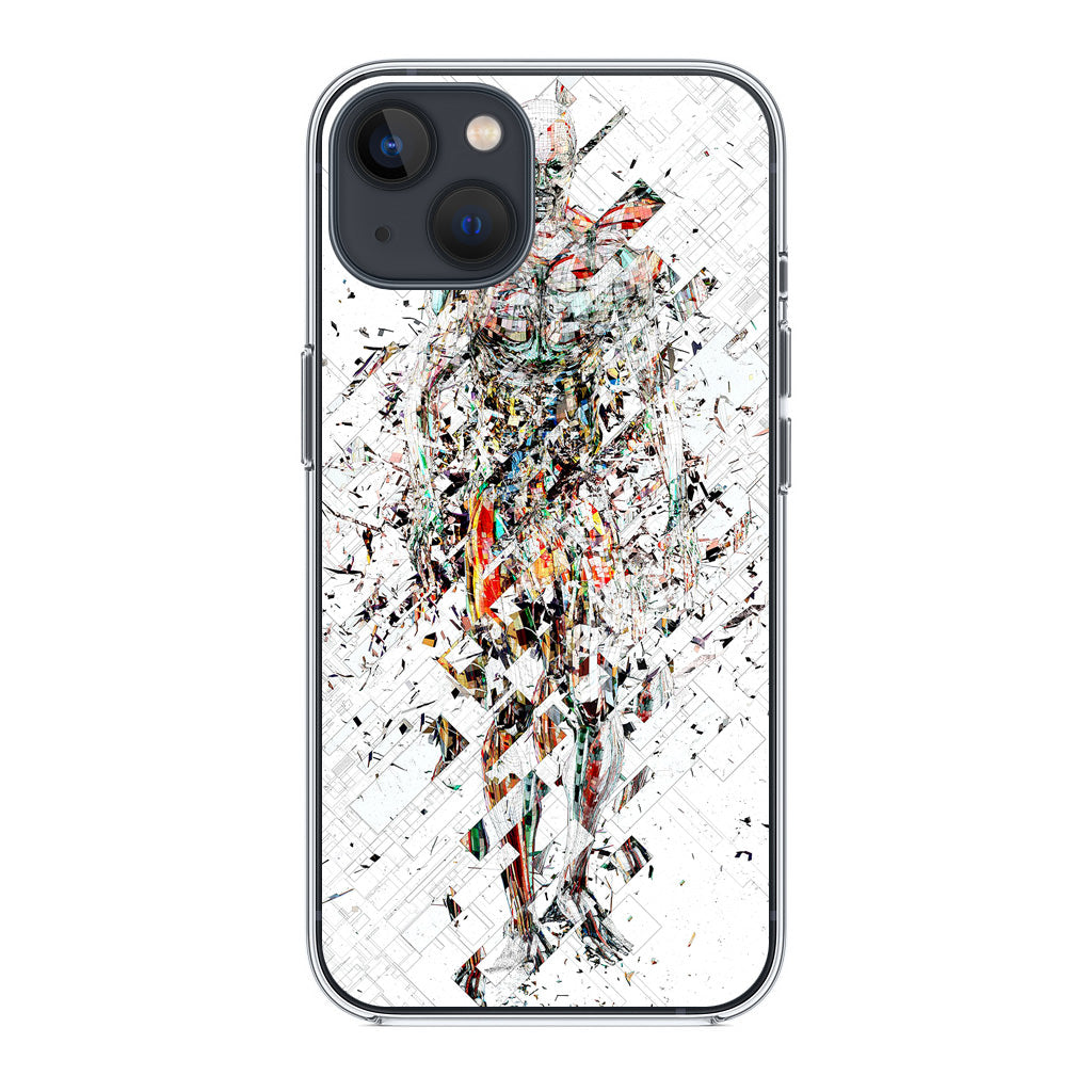 Fragmantacia Art Human Abstract iPhone 14 / 14 Plus Case