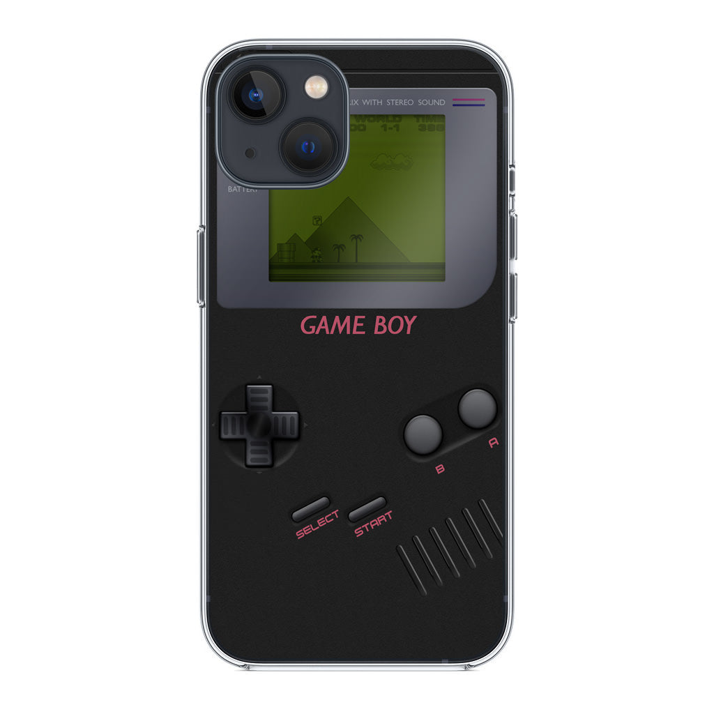 Game Boy Black Model iPhone 14 / 14 Plus Case