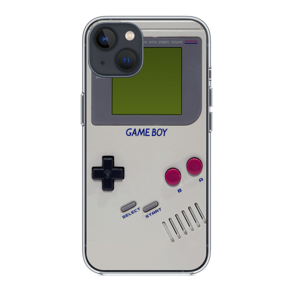 Game Boy Grey Model iPhone 14 / 14 Plus Case