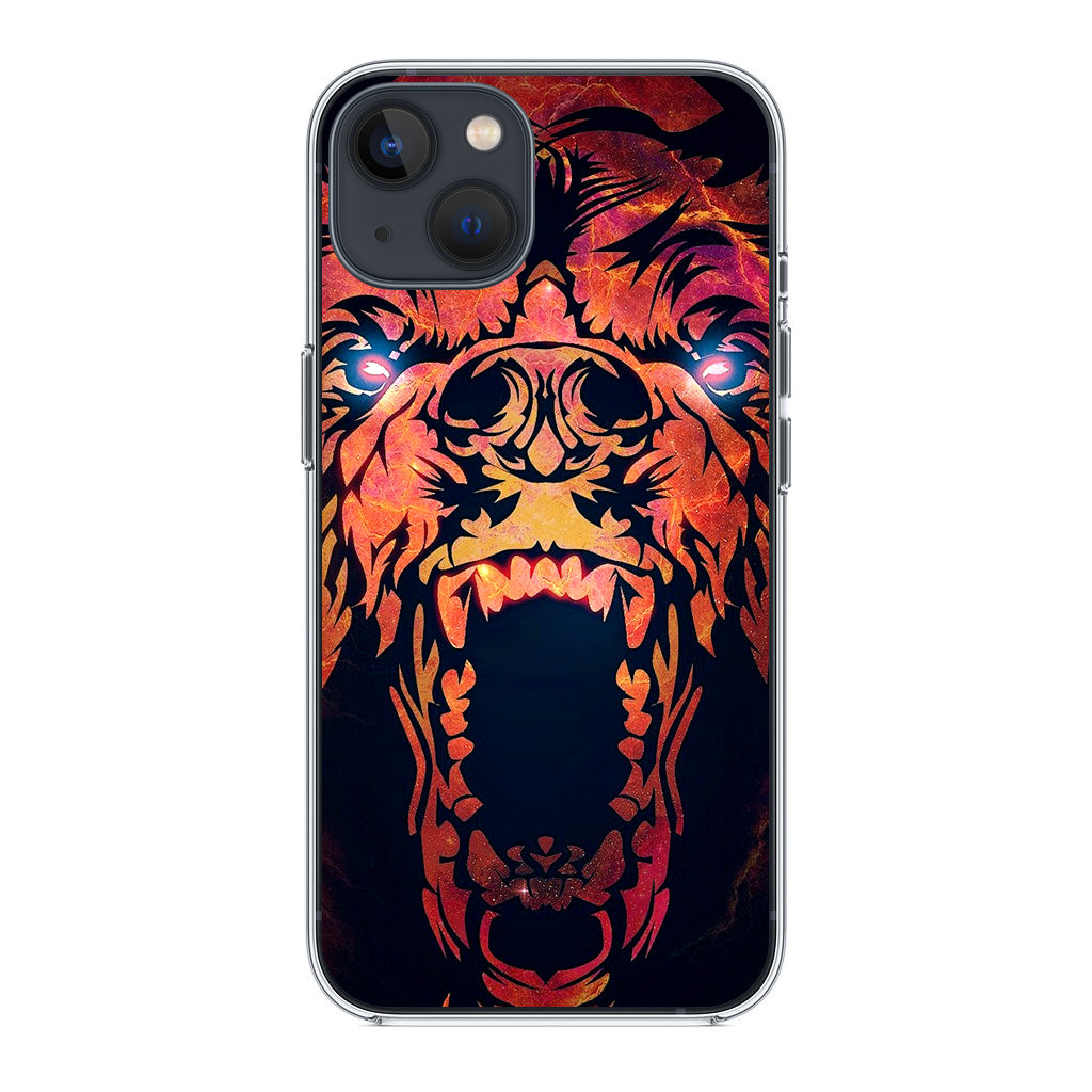 Grizzly Bear Art iPhone 14 / 14 Plus Case