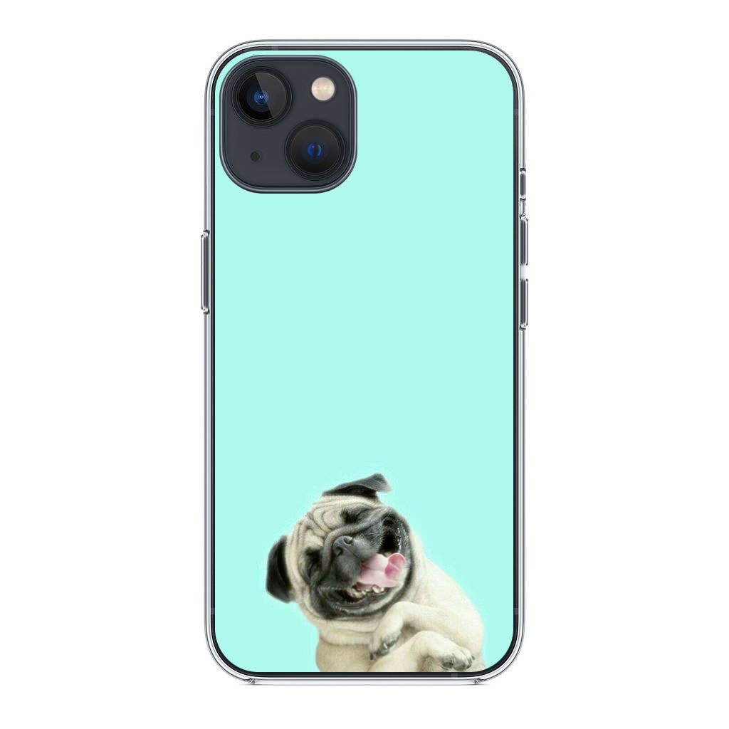 Laughing Pug iPhone 14 / 14 Plus Case