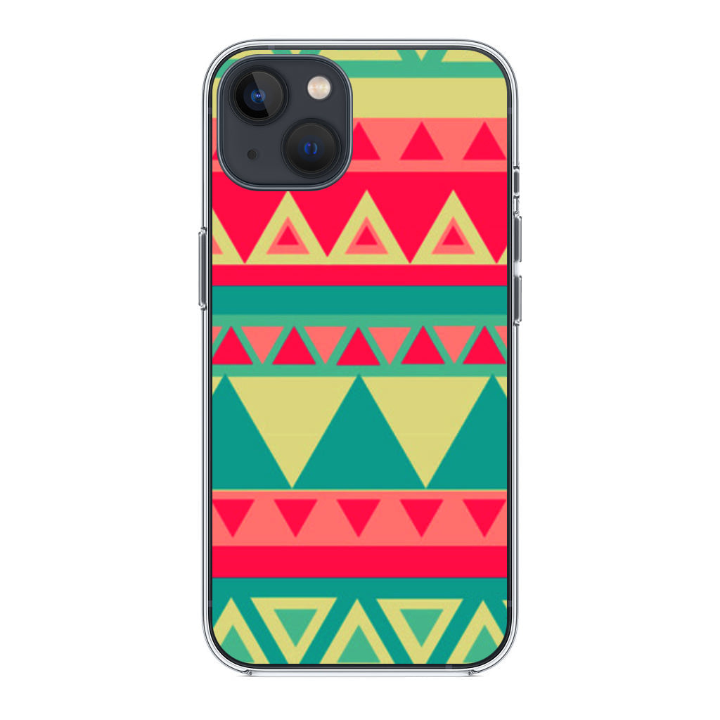 Old Aztec Pattern iPhone 14 / 14 Plus Case