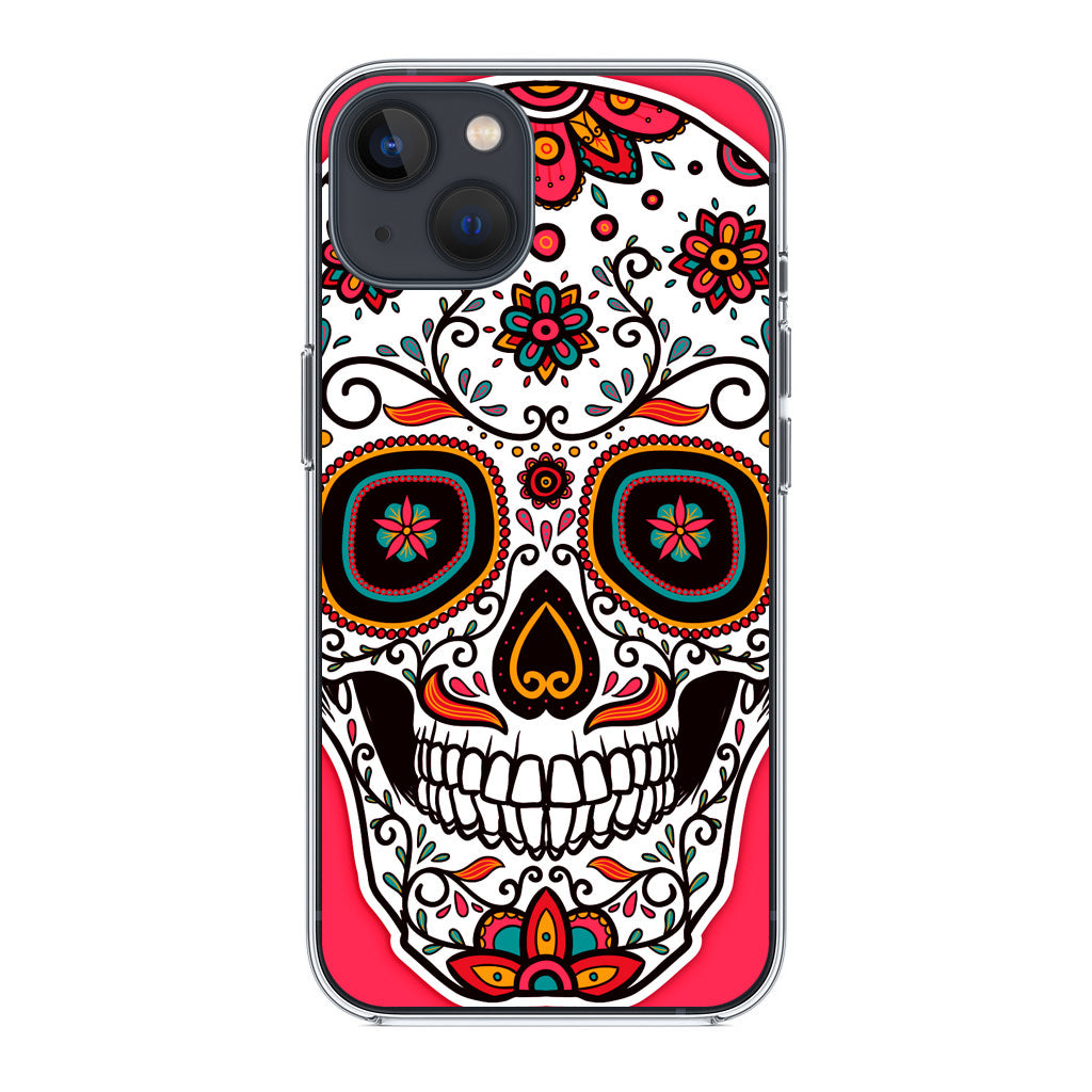 Pink Sugar Skull iPhone 14 / 14 Plus Case