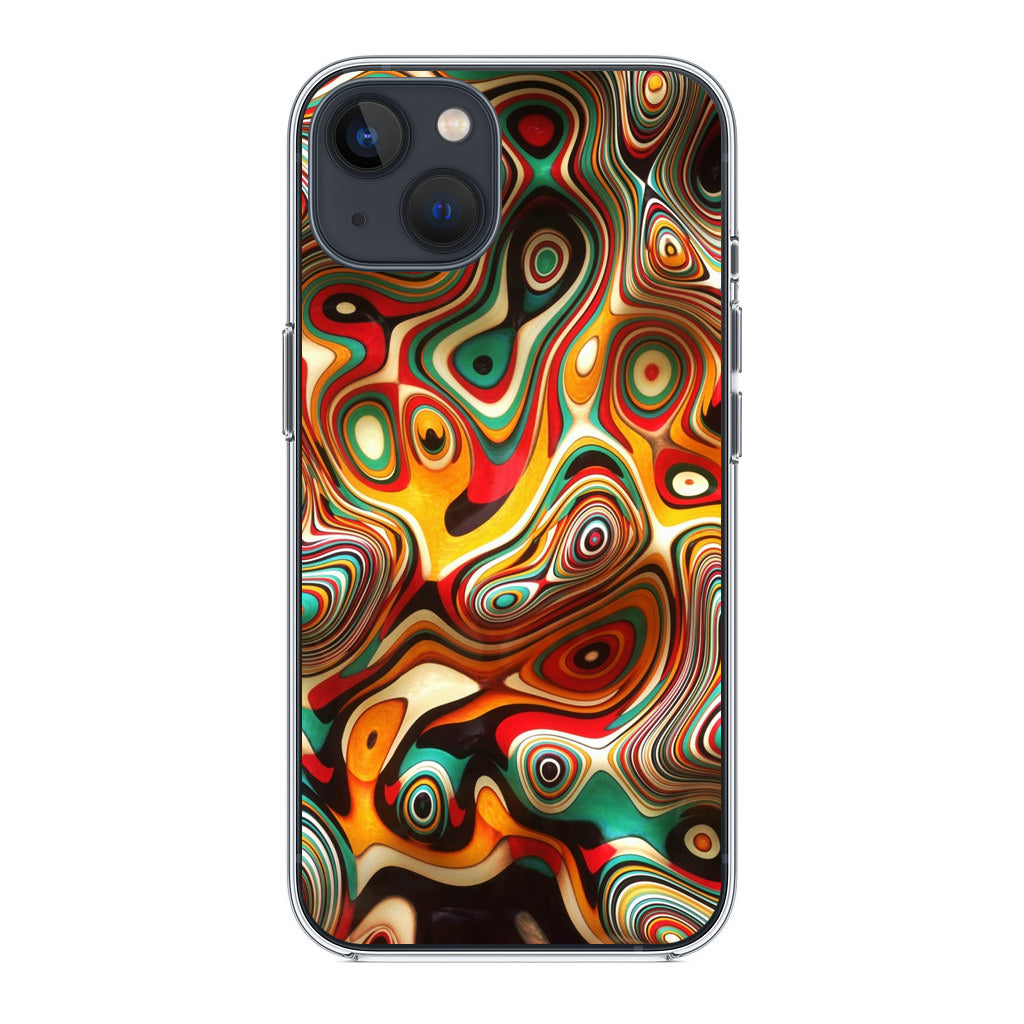 Plywood Art iPhone 14 / 14 Plus Case