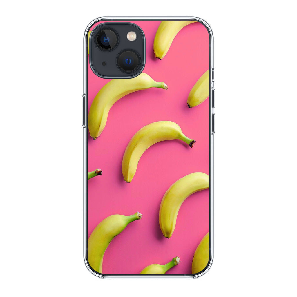 Real Bananas Fruit Pattern iPhone 14 / 14 Plus Case