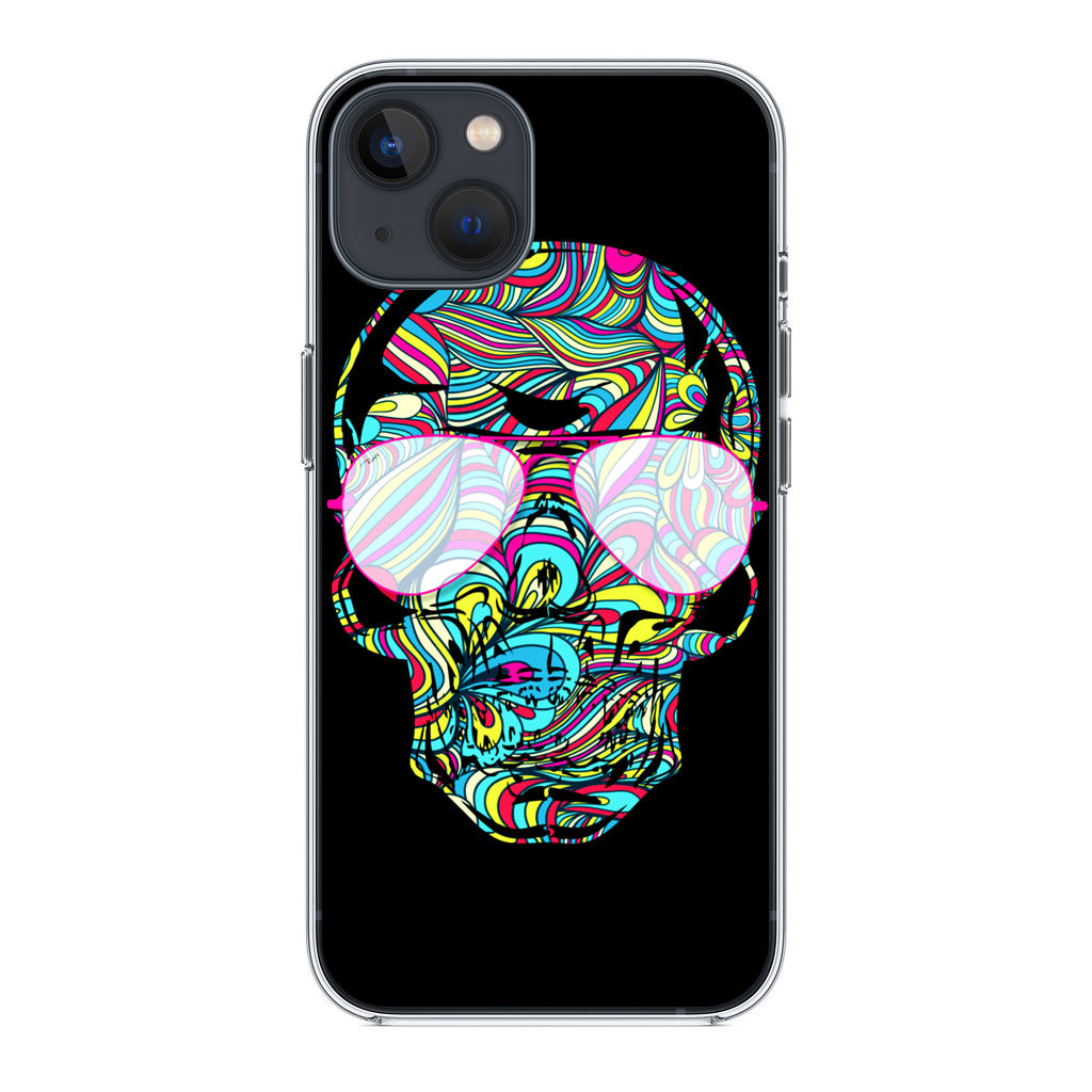 Stylish Skull iPhone 14 / 14 Plus Case