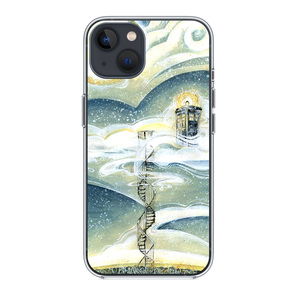 Tardis Cloud iPhone 14 / 14 Plus Case