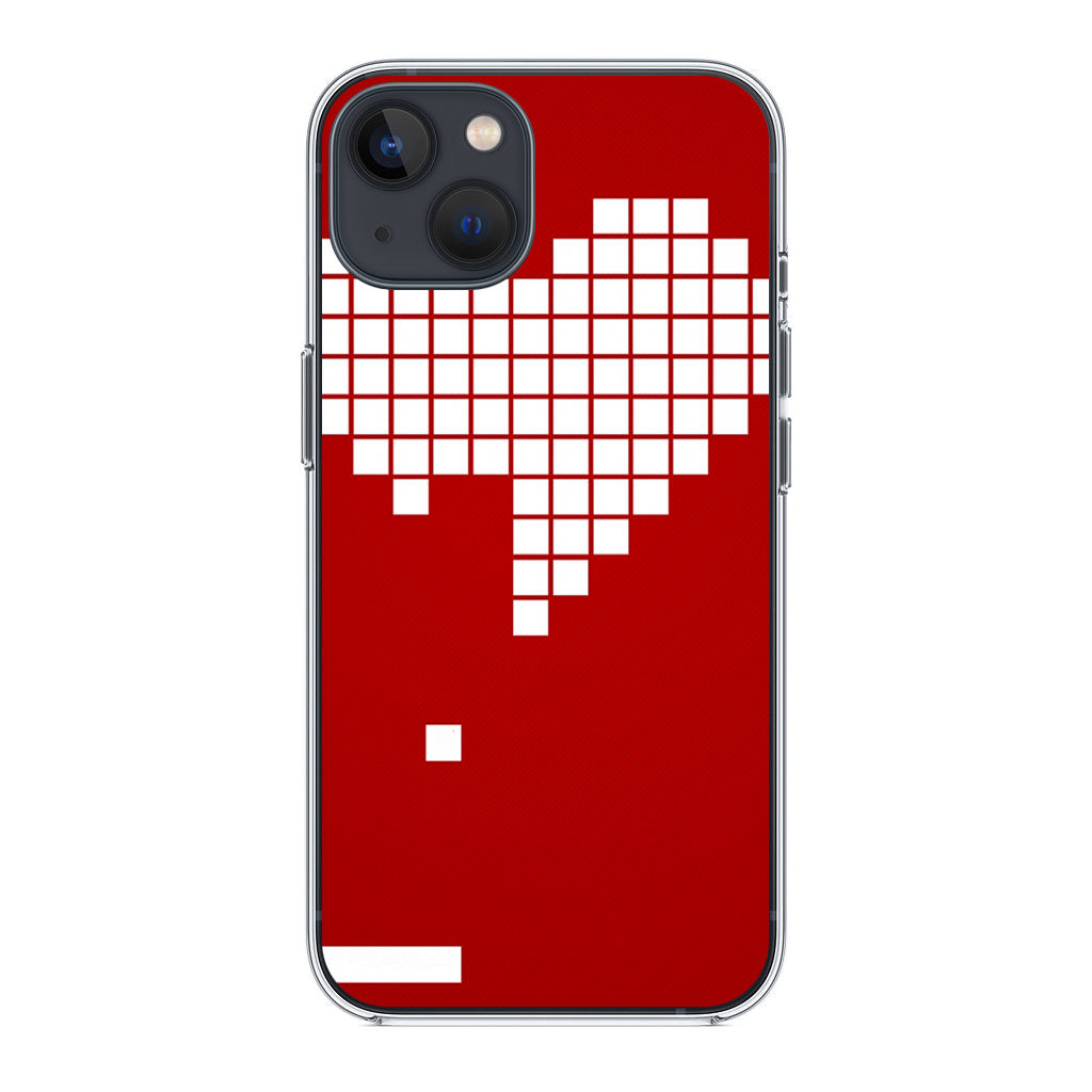 Tetris Heart iPhone 14 / 14 Plus Case