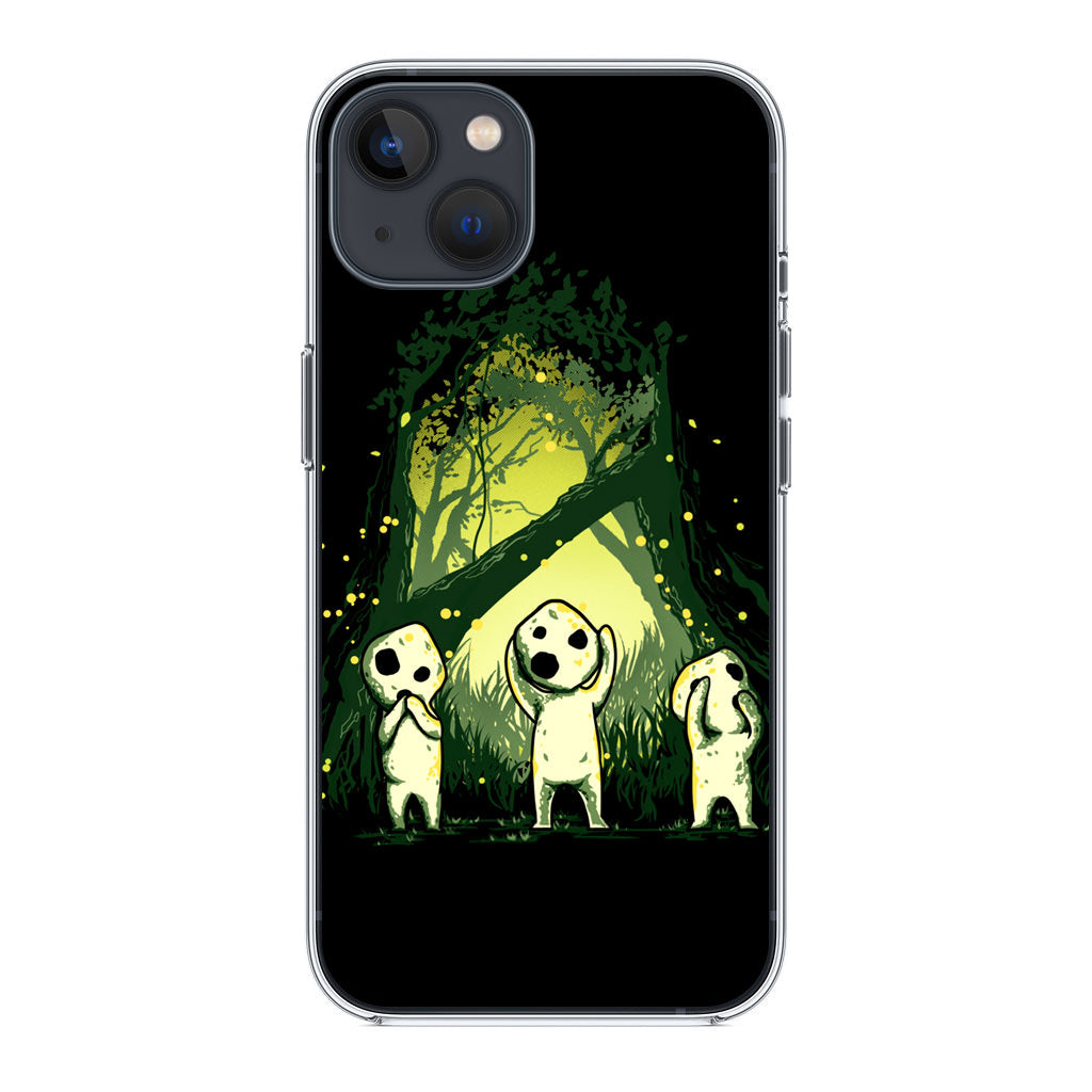 Three Wise Of Kodama iPhone 14 / 14 Plus Case