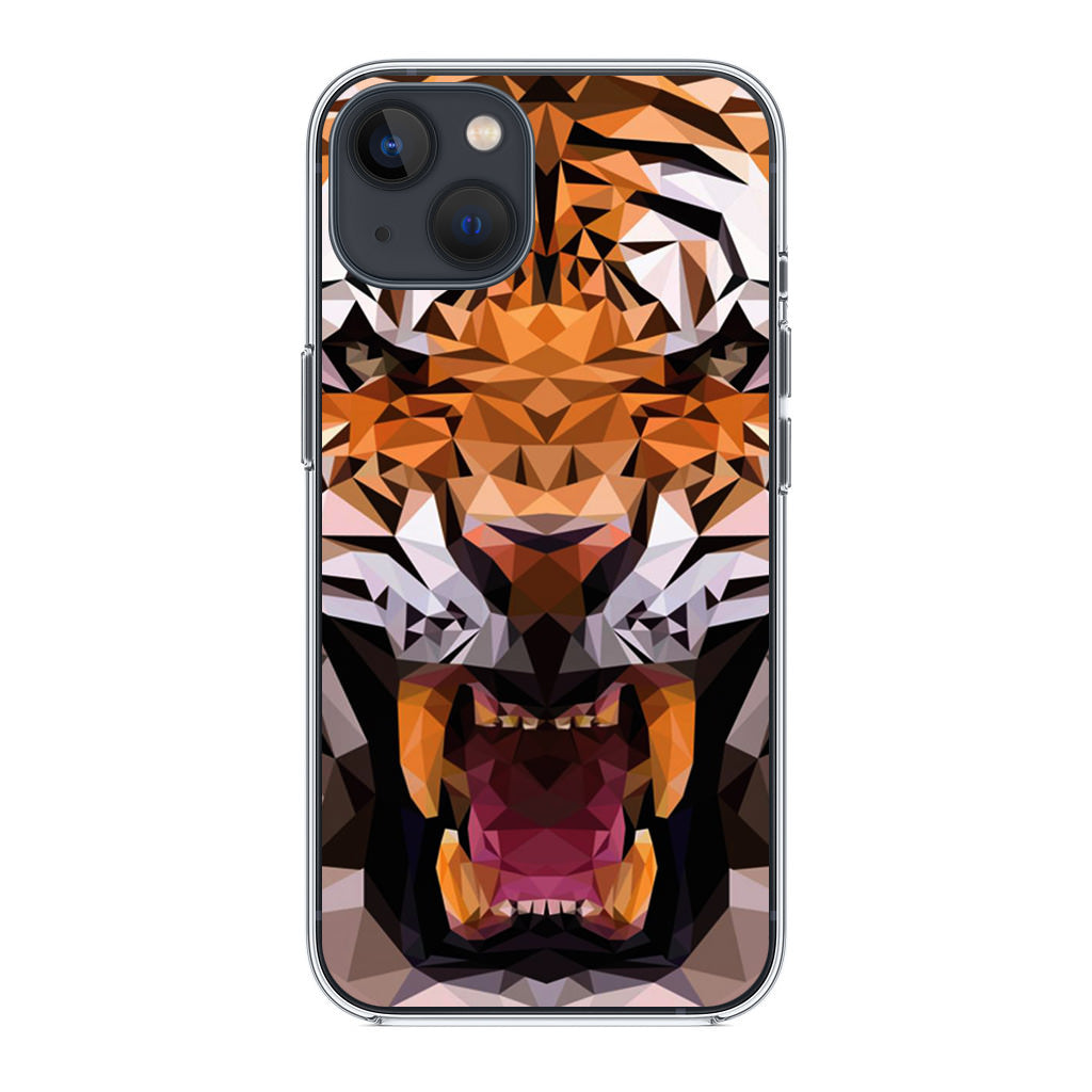 Tiger Polygon iPhone 14 / 14 Plus Case