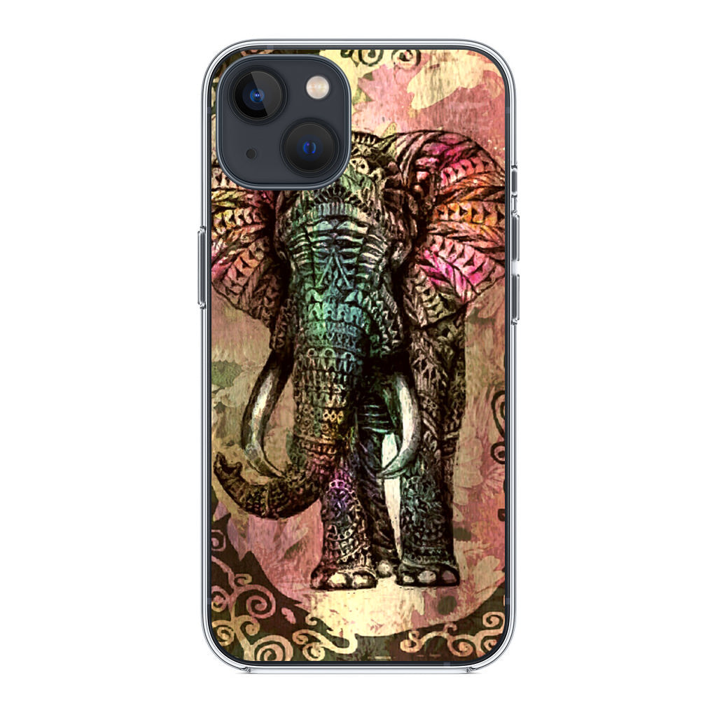 Tribal Elephant iPhone 14 / 14 Plus Case