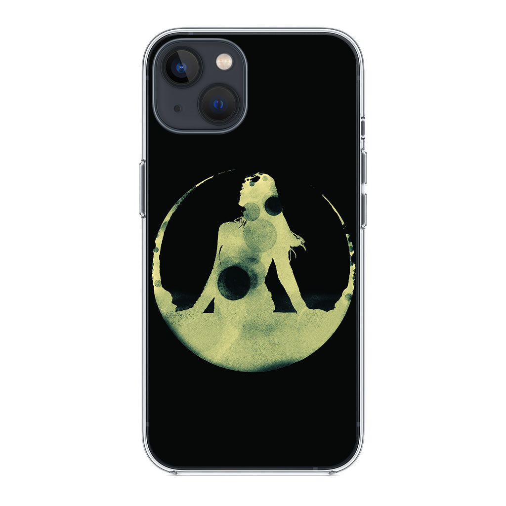 Tycho Costalbrake Dark Green Girl iPhone 14 / 14 Plus Case