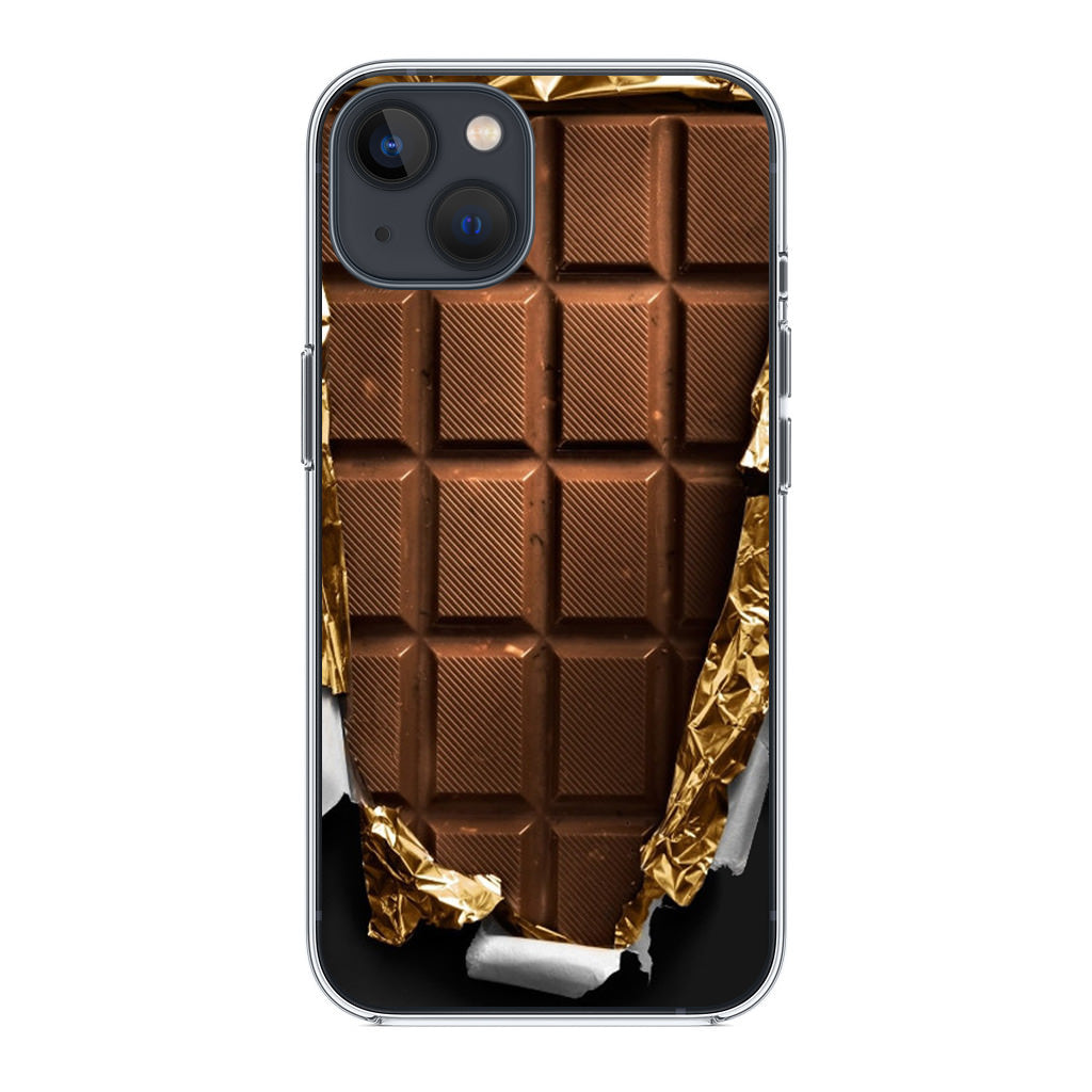 Unwrapped Chocolate Bar iPhone 14 / 14 Plus Case