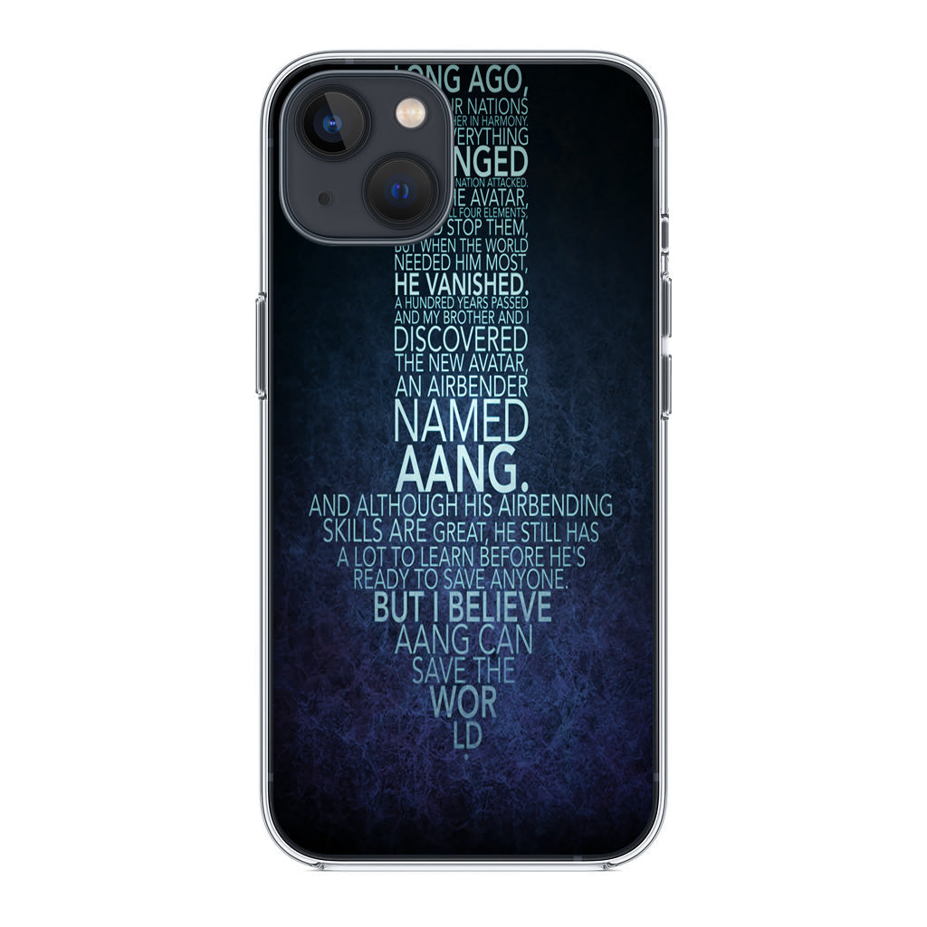 Avatar Quotes iPhone 14 / 14 Plus Case