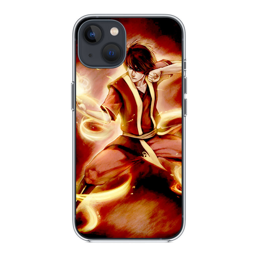 Avatar The Last Airbender Prince Zuko iPhone 14 / 14 Plus Case