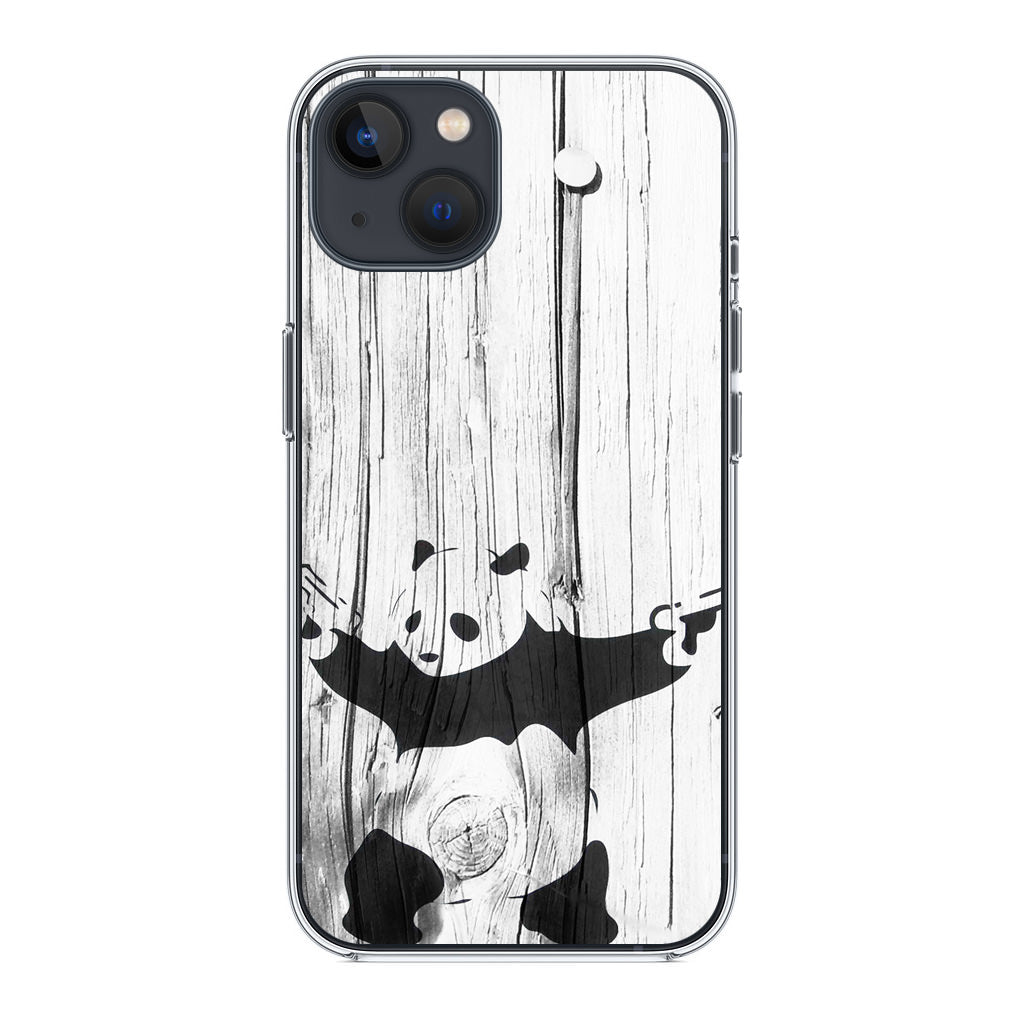 Banksy Graffiti Panda iPhone 15 / 15 Plus Case