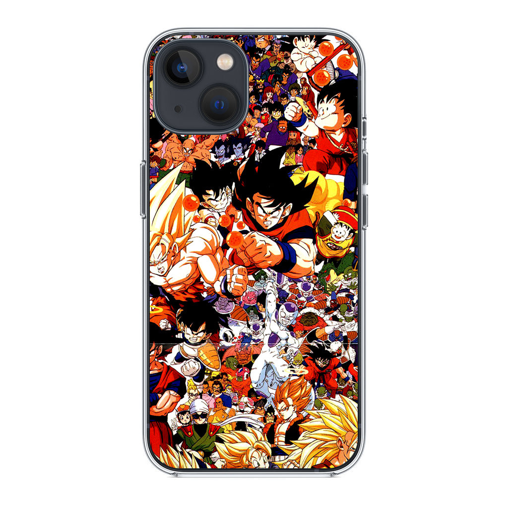 Dragon Ball All Characters iPhone 14 / 14 Plus Case