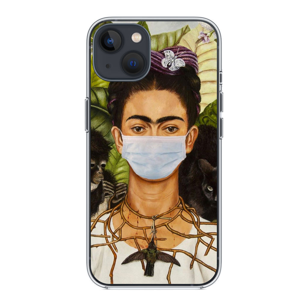 Frida Kahlo Wear Mask iPhone 14 / 14 Plus Case