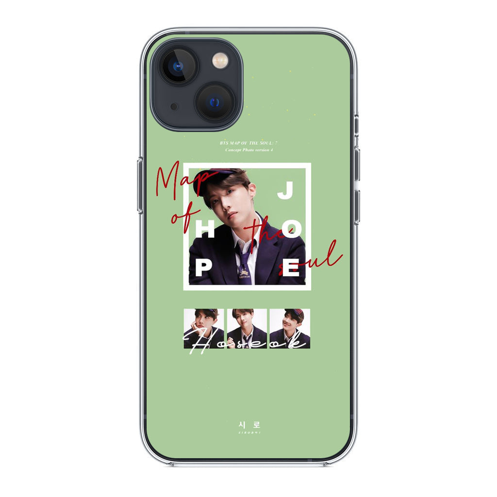 J Hope Map of The Soul BTS iPhone 14 / 14 Plus Case