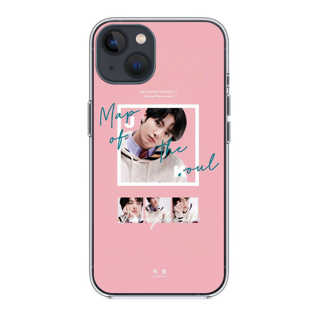 Jungkook Map Of The Soul BTS iPhone 14 / 14 Plus Case